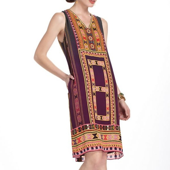 Anthropologie Dresses & Skirts - Anthropologie Tanvi Kedia Farsi Embroidered Shift